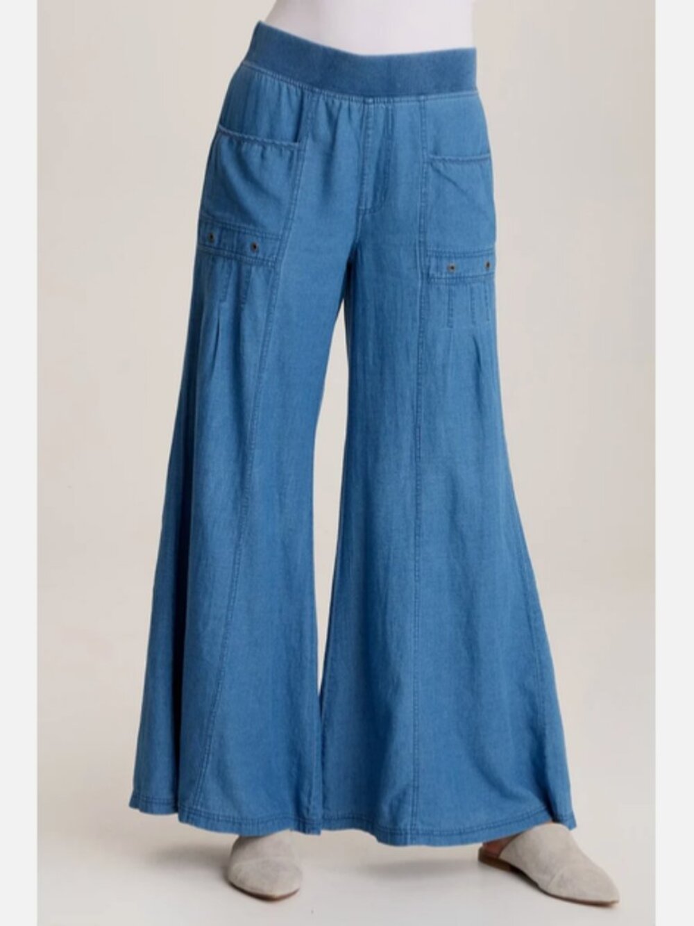 XCVI Florentine Wide Leg Flare Pants Size XS
